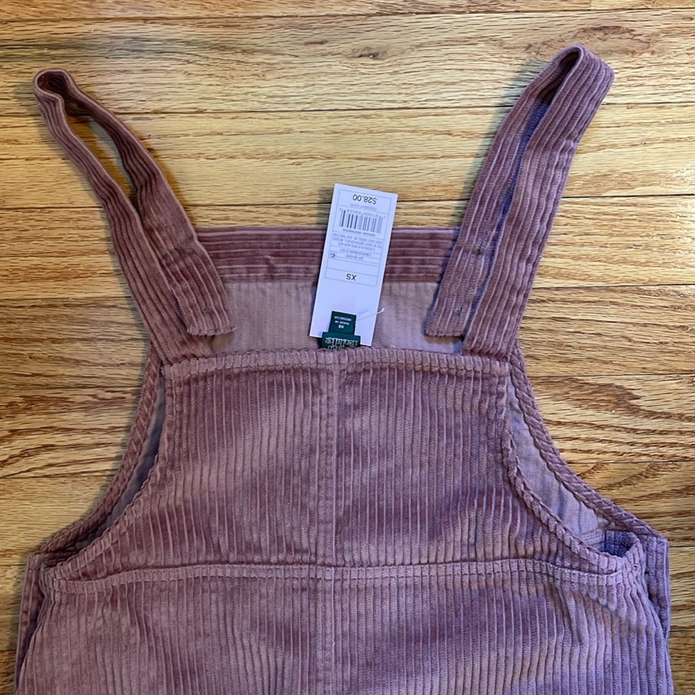 NWT Wild Fable Pink Corduroy Overall Jumper Dress - Picture 8 of 11